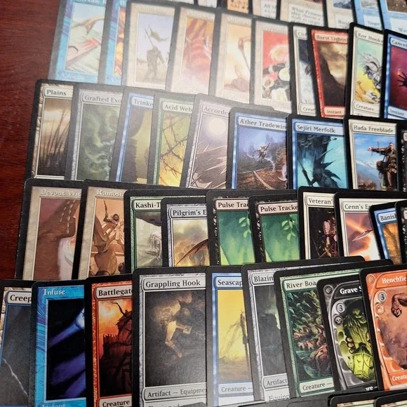 "Magic The Gathering 163 Card Lot – Commons/Uncommons/Rares – Great Condition" - Picture 4 of 9